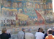 pictura manastirea voronet